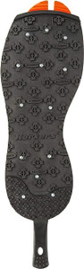 Korkers OmniTrax v3.0 Studded Kling-On Fishing Sole, Black/Orange, 8 - Return/Damaged Packaging