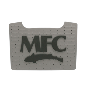 MFC Boat Box Foam Patch - Grey with Black MFC Logo