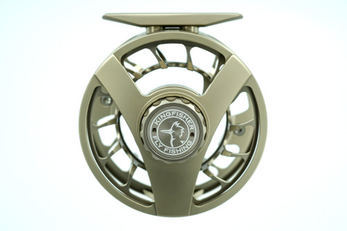 Kingfisher Fly Fishing Big Blackfoot Reel | Durable Lightweight High-Performance Large Arbor Reel for Fly Fishing Kingfisher Fly Fishing Big Blackfoot Reel | Durable Lightweight High-Performance Large Arbor Reel for Fly Fishing