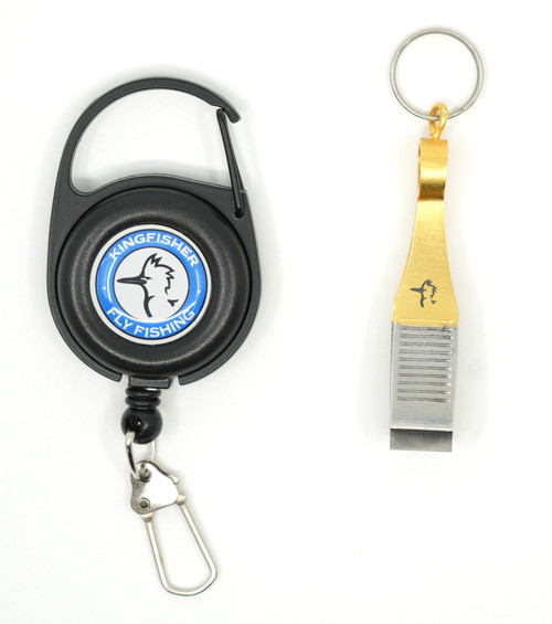 Kingfisher Fly Fishing Zinger with Loop Nipper