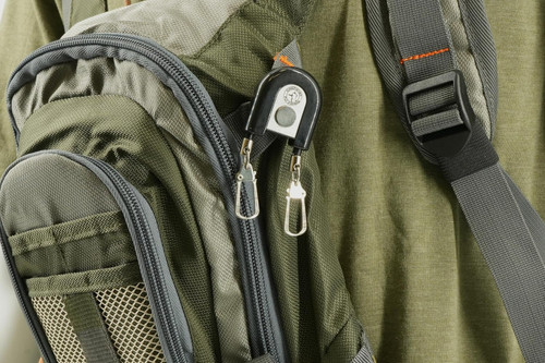 Rétracteur Double Zinger Pour Pêche à La Mouche - Acier