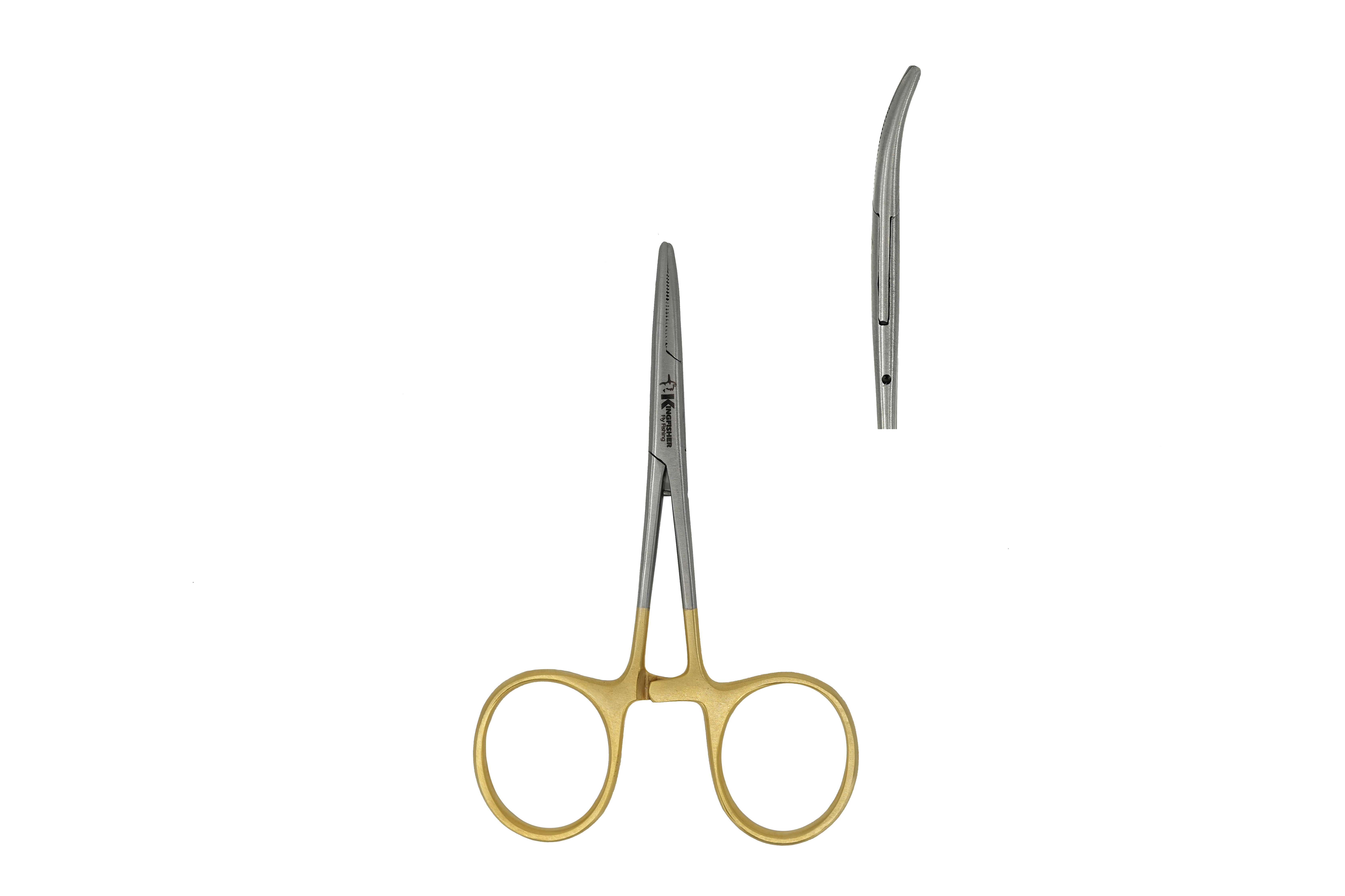 Abrazaderas de pesca con mosca para pesca con mosca Kingfisher hemostáticos - Imagen 13 de 17