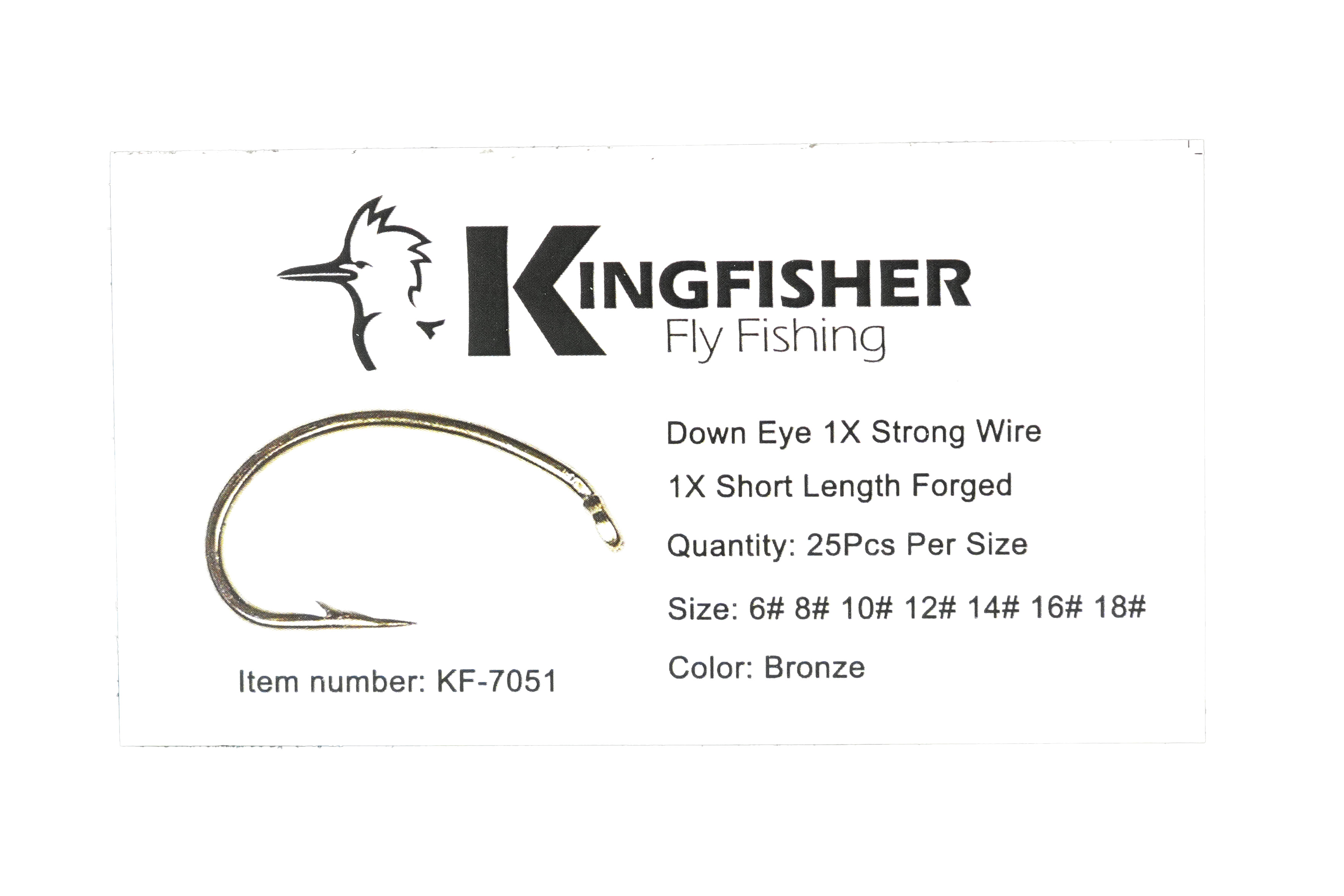 Kingfisher Fly Fishing Standard Scud Hook