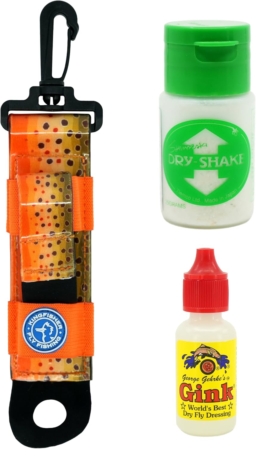 Gehrke’s Gink and Shimazaki Dry Shake Dry Fly Floatant with Kingfisher Combo ... - Picture 4 of 7