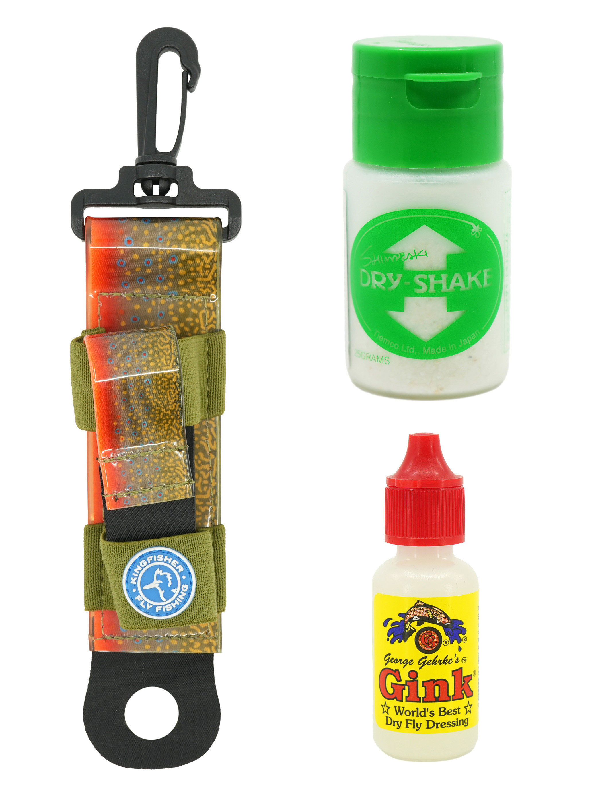 Gehrke’s Gink and Shimazaki Dry Shake Dry Fly Floatant with Kingfisher Combo ... - Picture 6 of 7