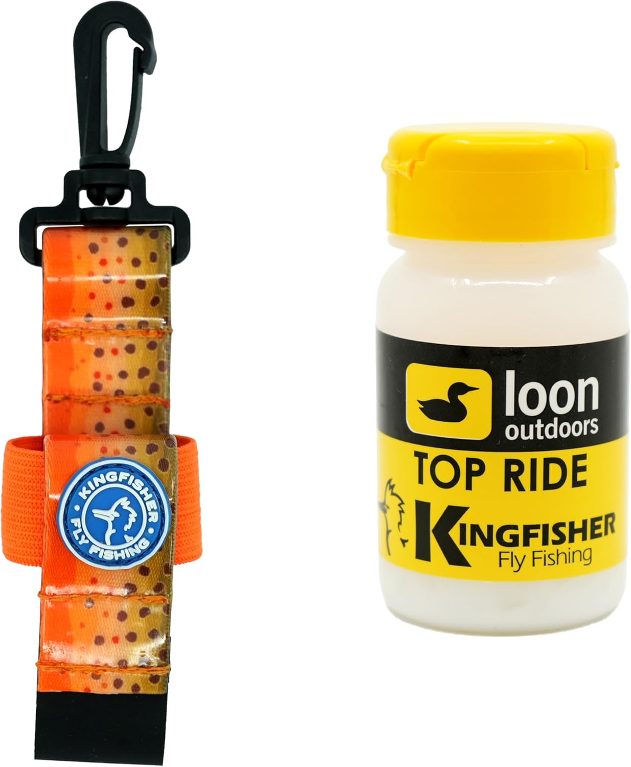 Loon Outdoors Top Ride Powder Dry Fly Floatant with Kingfisher Dry Shake Holder - Picture 4 of 7