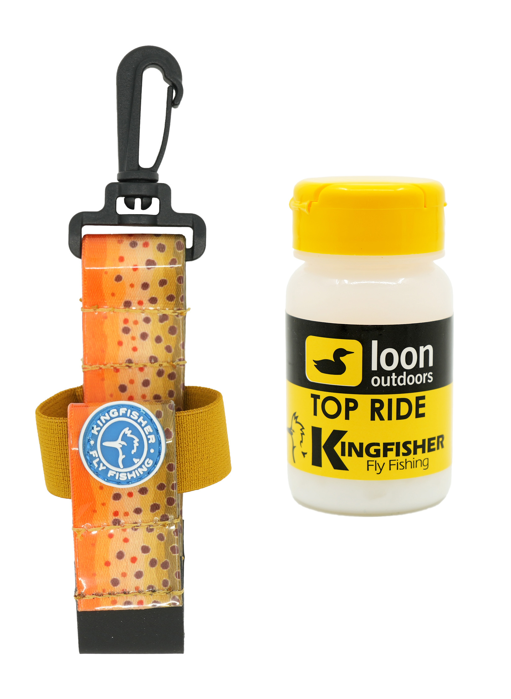 Loon Outdoors Top Ride Powder Dry Fly Floatant with Kingfisher Dry Shake Holder - Picture 5 of 7