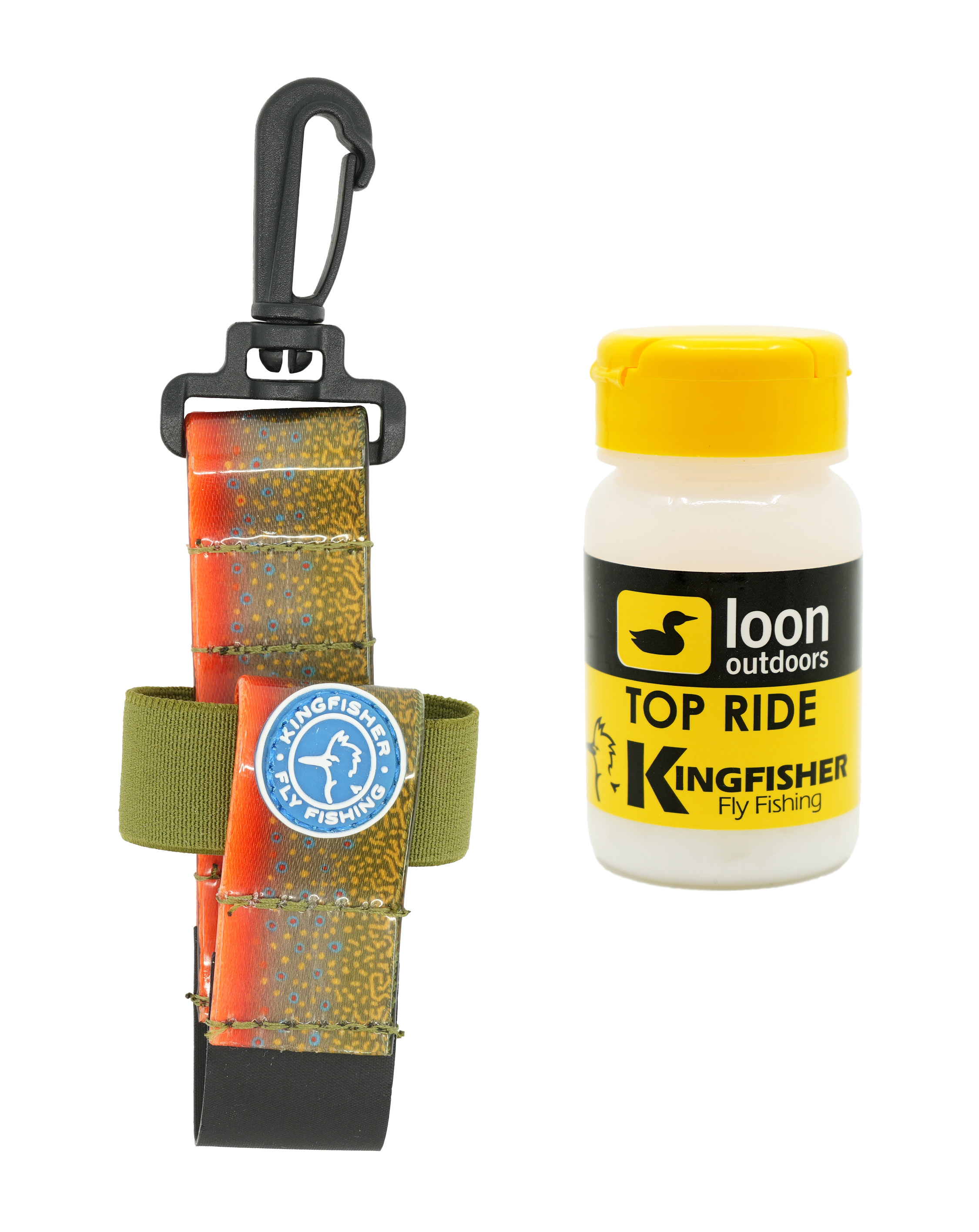 Loon Outdoors Top Ride Powder Dry Fly Floatant with Kingfisher Dry Shake Holder - Picture 6 of 7