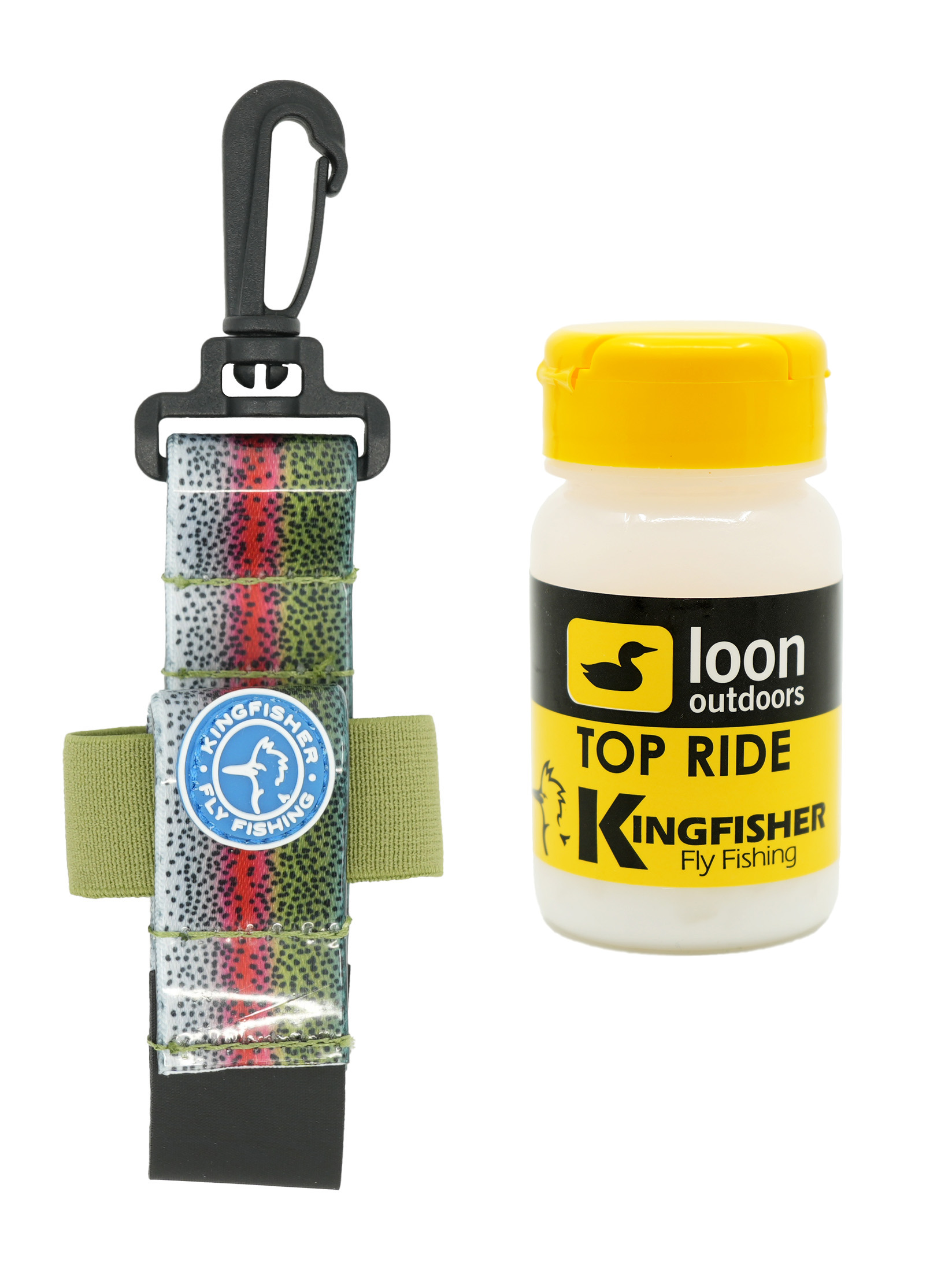 Loon Outdoors Top Ride Powder Dry Fly Floatant with Kingfisher Dry Shake Holder - Picture 7 of 7