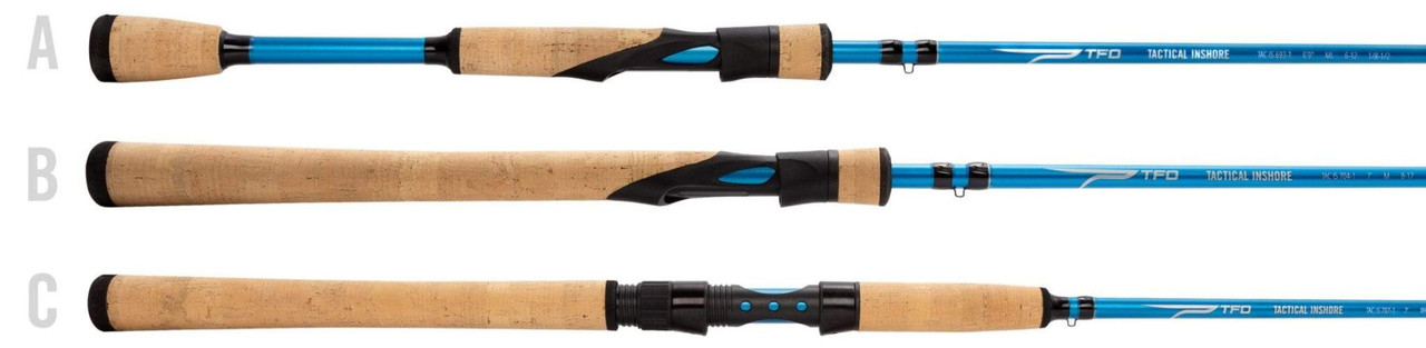 Temple Fork Outfitters Tactical Inshore Series Spinning Rods - New 2022