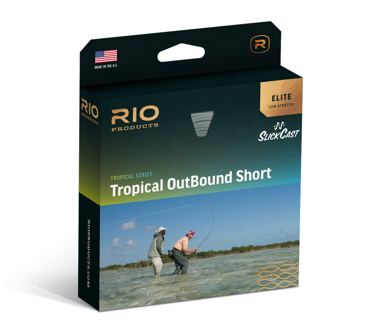 Rio Fly Fishing Elite Tropical OutBound Short Saltwater Fly line Floating