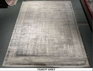 Bamboo Silk Rug Collection - Y5307F GREY