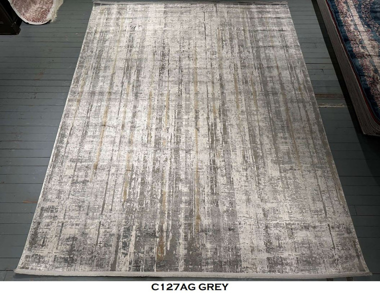 Bamboo Silk Rug Collection - C127AG GREY