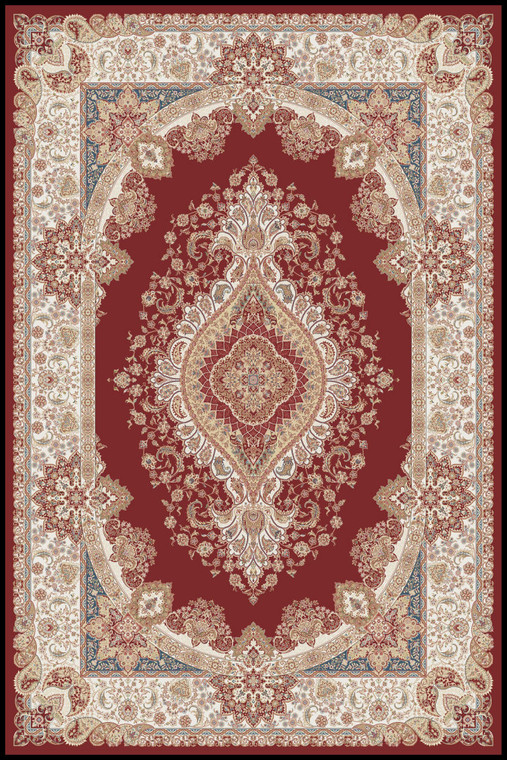 Classic Rug Collection - 3335E RED CREAM