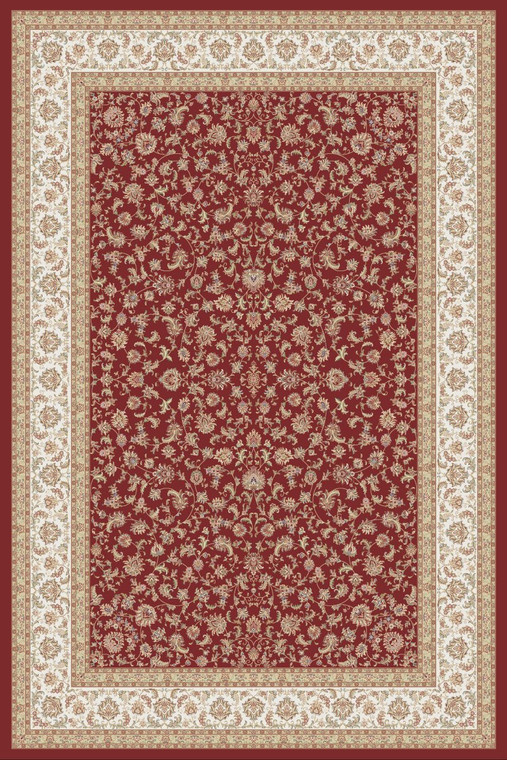 Classic Rug Collection - 4554A RED CREAM