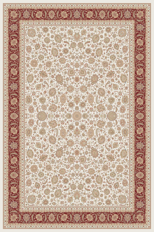  Classic Rug Collection - 4587A CREAM RED