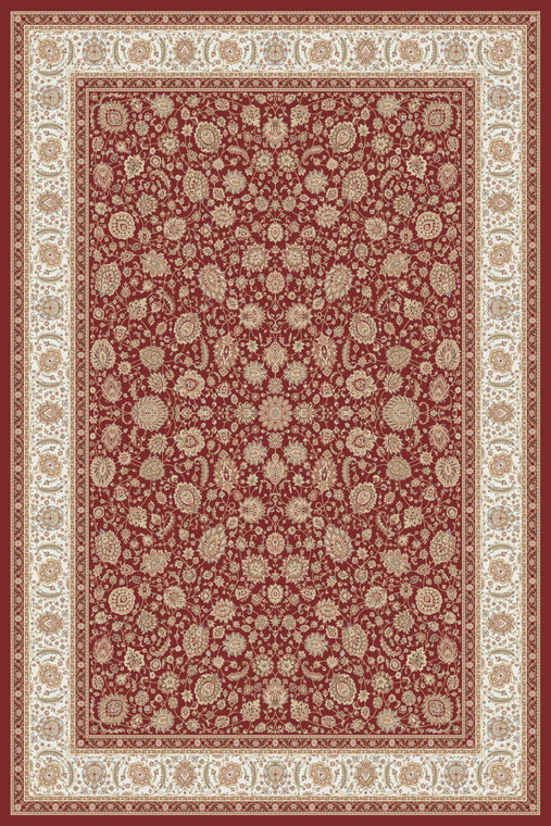 Classic Rug Collection - 4587A RED CREAM