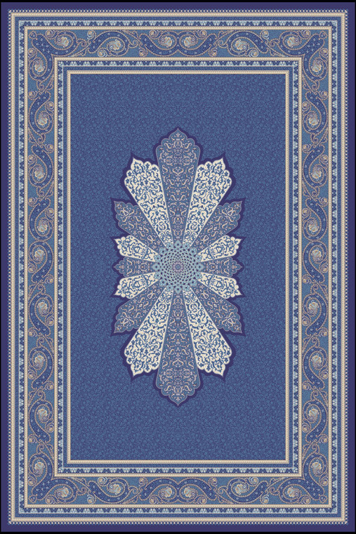 Classic Rug Collection - 5392A NAVY L BLUE