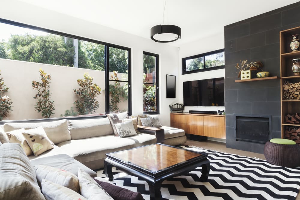 Black and white living room furniture ideas - Furniture Expo