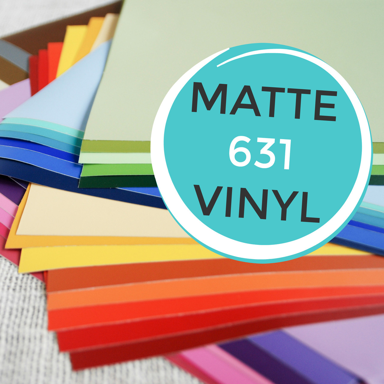 Matte White Craft Vinyl | Oracal 631 Removable Vinyl | Cricut & Silhouette  Craft Sheets
