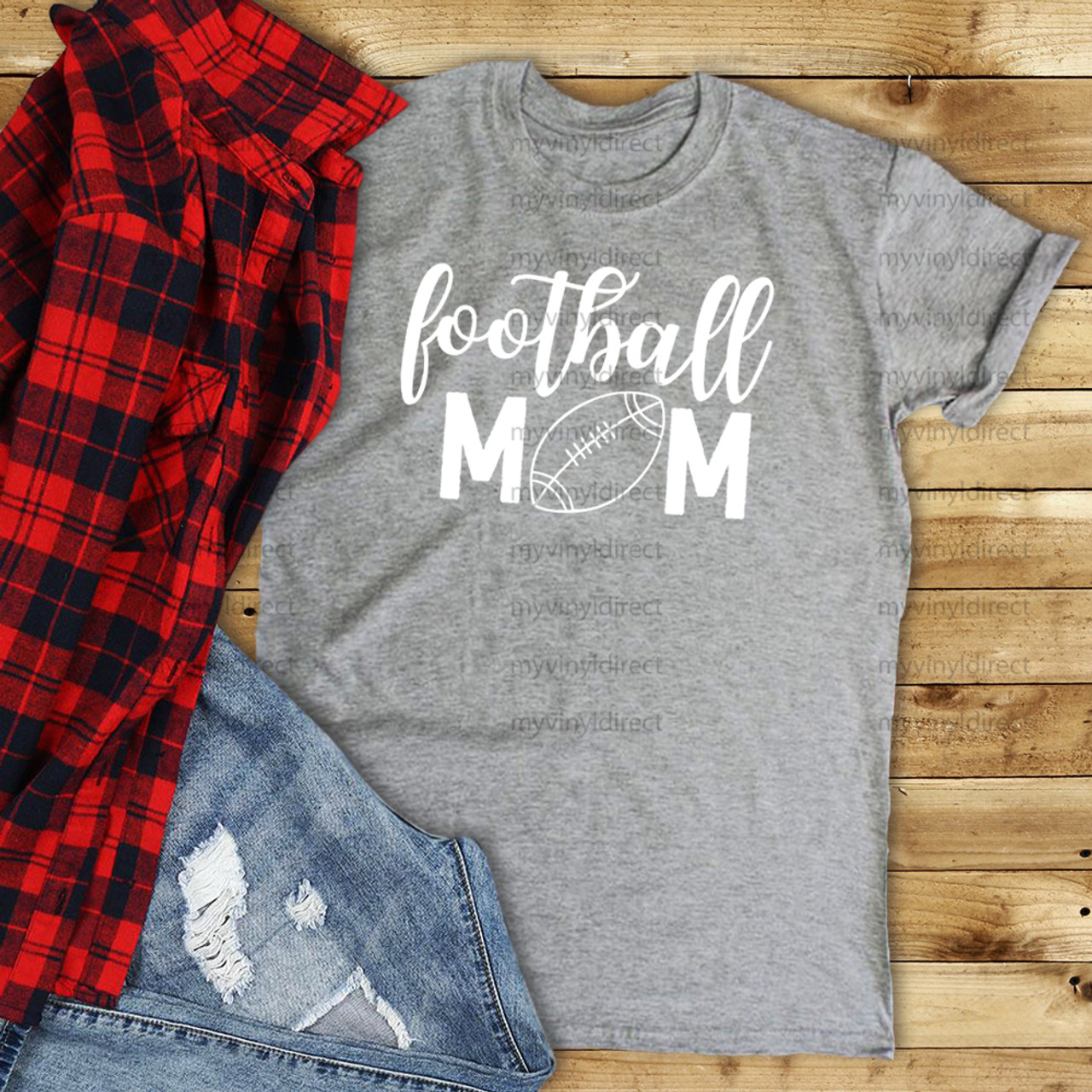 Football Mom | Screen Print Transfer