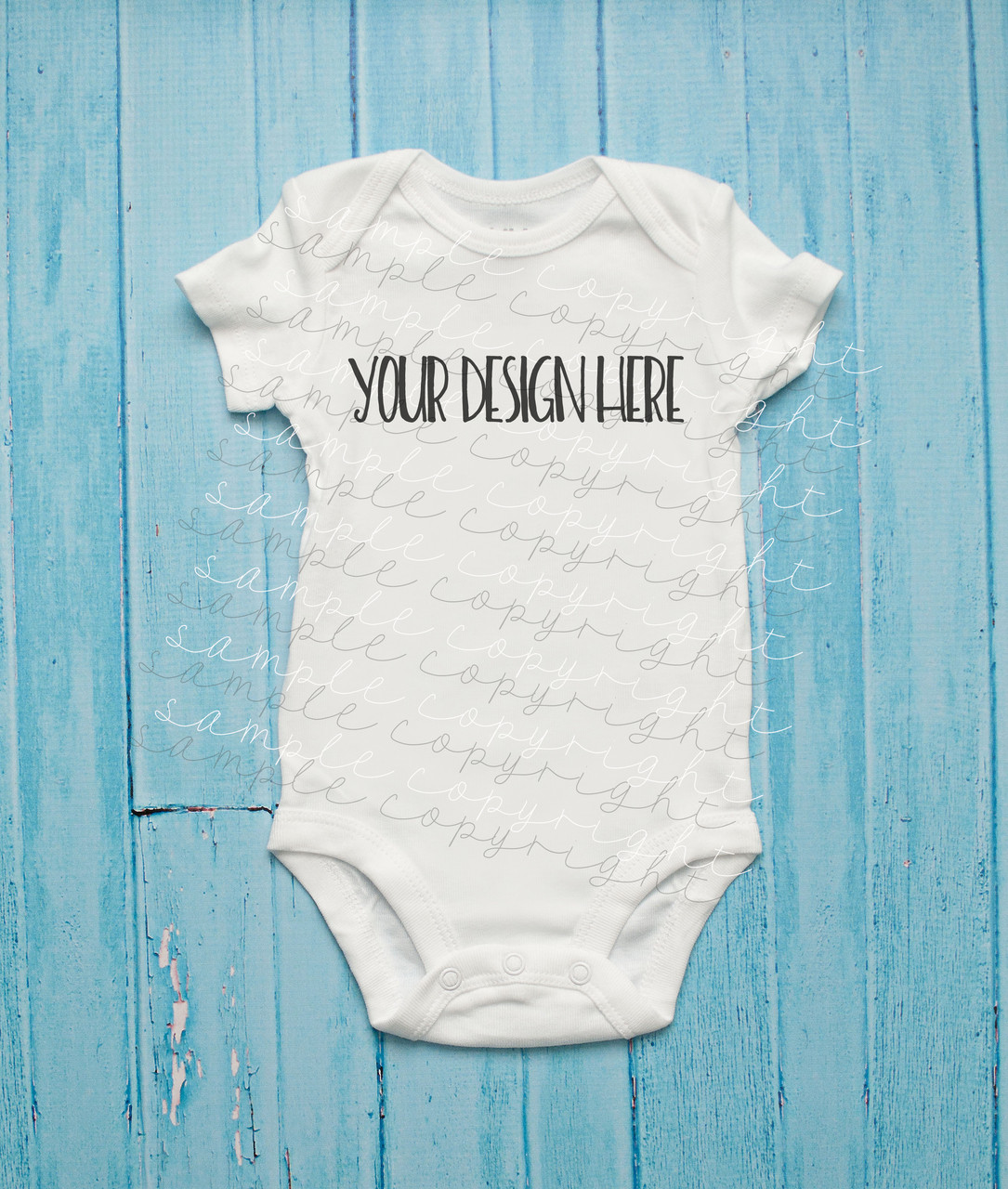 Download White Baby Onesie Mock-Up (#4)