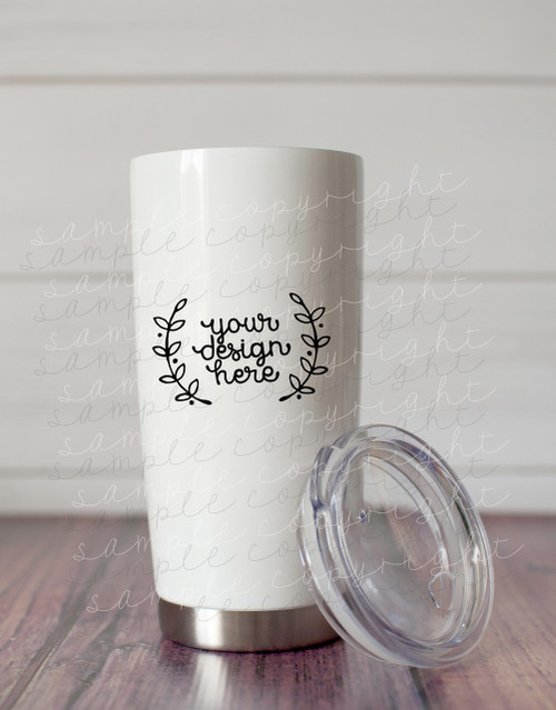 Download White Tumbler Mock-Up (#5)