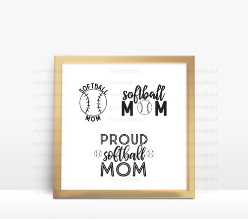 Softball Mom Digital File Pack