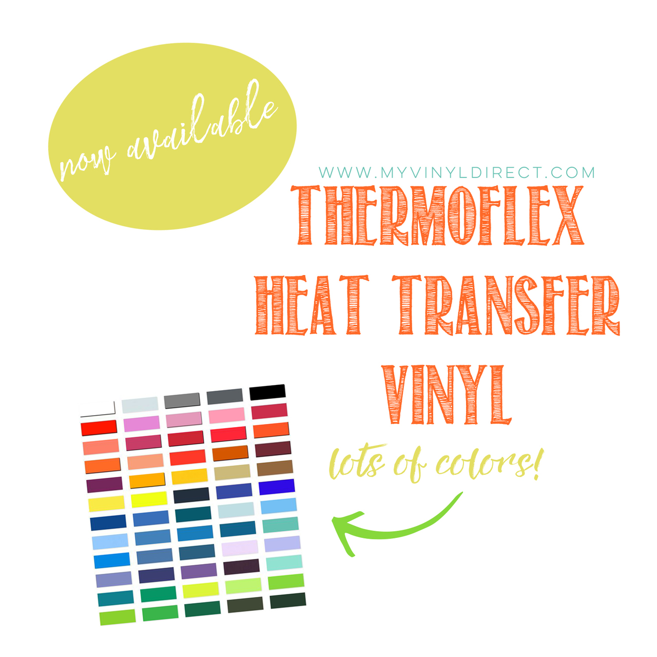 ThermoFlex Neon Heat Vinyl