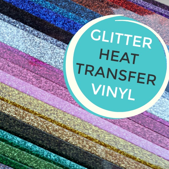 Siser GLITTER Heat Transfer Vinyl Sheet