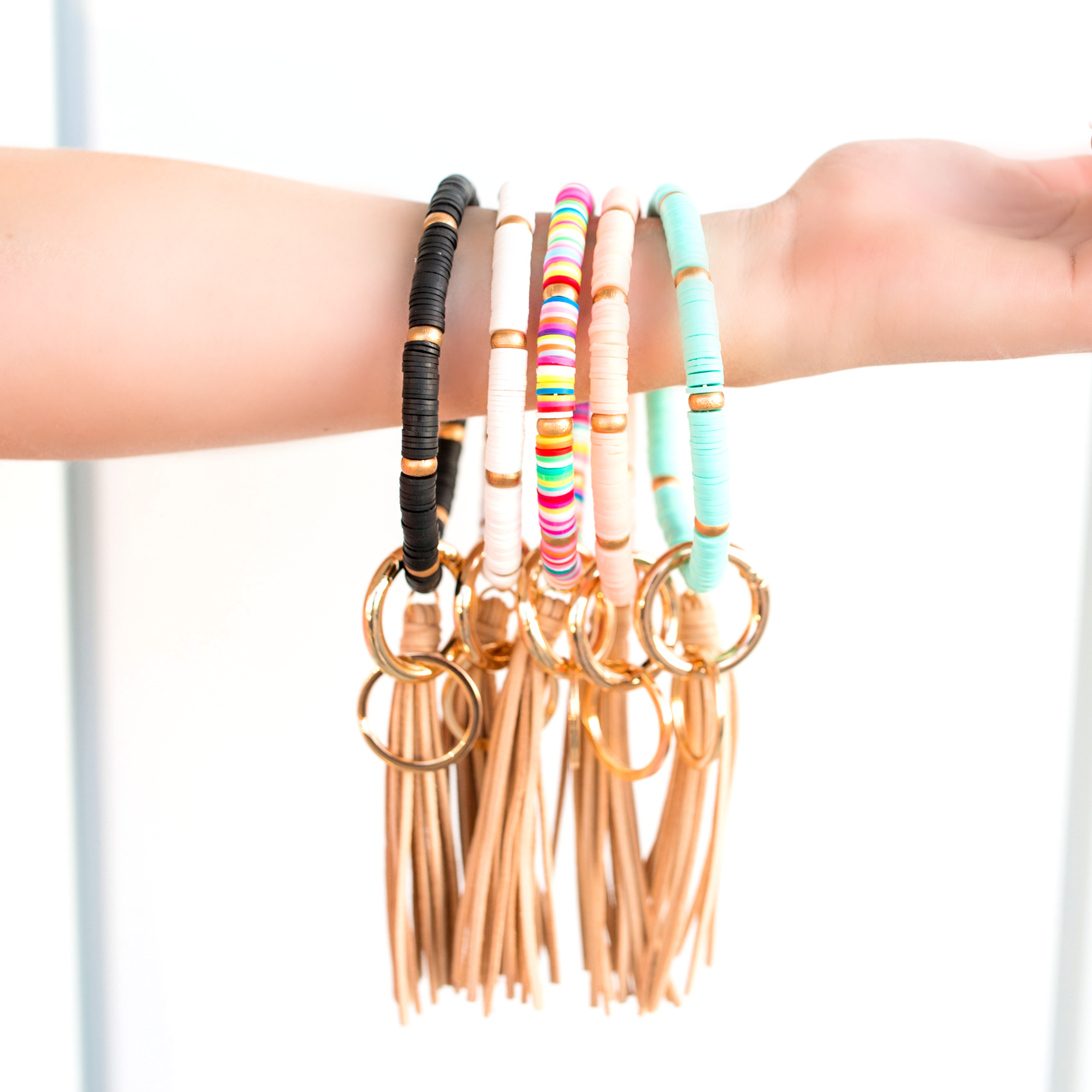 O Ring Keychain - Tassel Collection