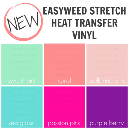 Siser EasyWeed HTV: 12 x 24 Sheet - Passion Pink