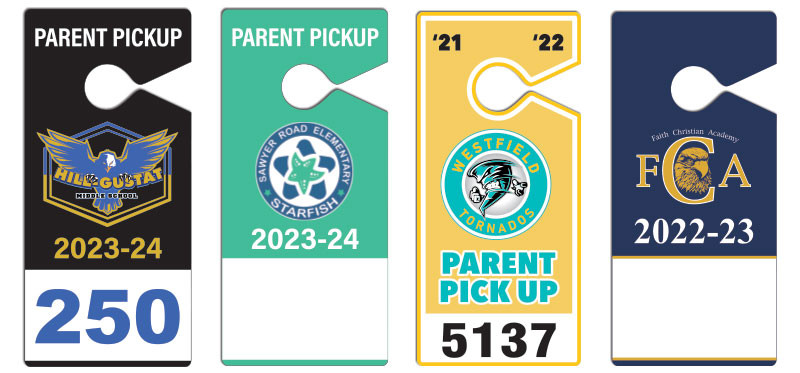 Parent Pick Up Car Tags