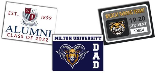 alumni stickers