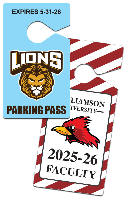 2025 Parking Permit Hang Tags