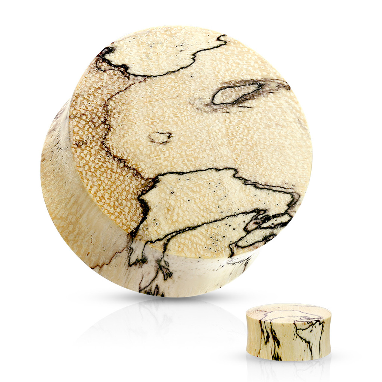 Spalted Tamarind Wood Plugs - Beverly Hills Body Jewelry