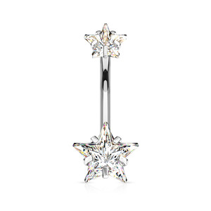 Prong Set Double Star Fancy