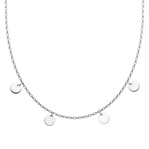 Round Plate Necklace Round Plate Necklace