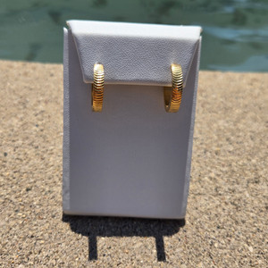 Gold Arch Hoop Earrings Gold Arch Hoop Earrings