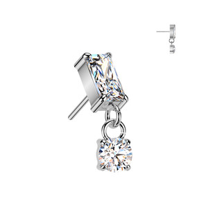 Threadless Rectangle Dangle