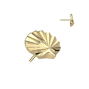 Threadless Gold Shell