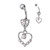 Heart CZ Dangle