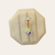 Gold Aurora Borealis Belly Ring