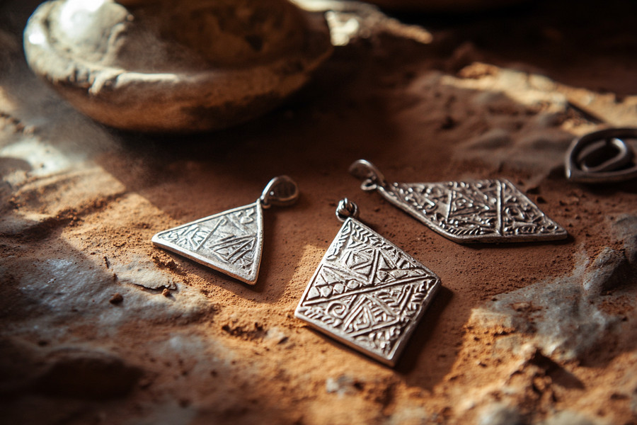 Every Mark Has a Meaning: The Secret Language of Berber Silver Jewelry