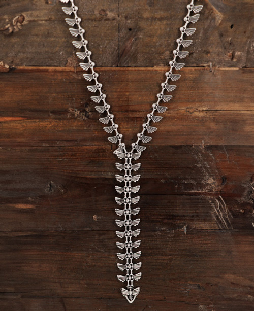 wing tab necklace
