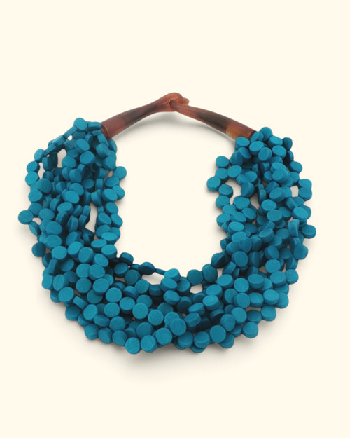 Wood Beaded Neckalce