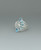 Six-stone Blue Topaz Silver Ring