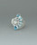 Sterling Silver Blue Topaz Teardrop Ring
