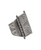 Unisex Thai Hilltribe Silver Ring with Rectangular Tribal Etched Front