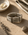 Pastel Grey-Green Tagua Tube Bracelet — bracelets, vibey shadow lifestyle photo